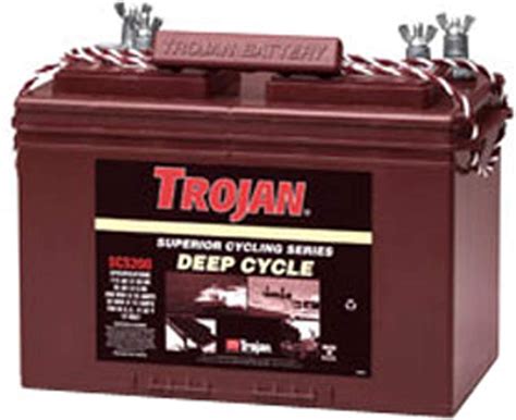 Trojan Scs200 12v 115ah Group 27 Superior Deep Cycle Battery Fast Usa