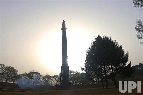 Photo North Korea Launches A Hwasong 18 Solid Fuel ICBM