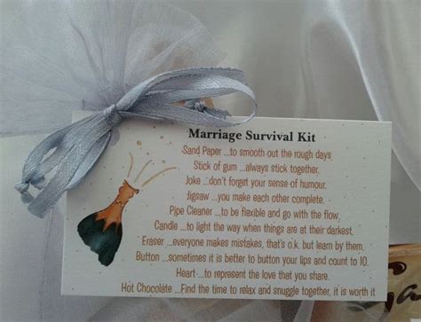 little bag of bits marriage survival kit bride by cheerupcrafts wedding survival kits bridal