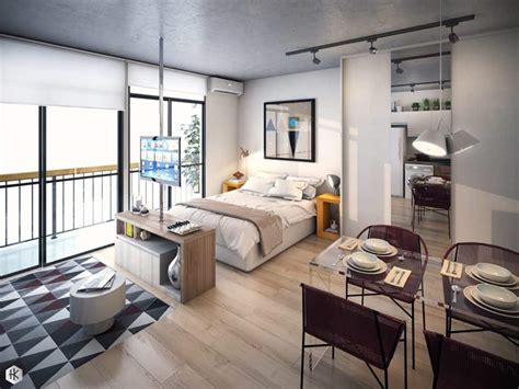 A studio apartment offers a single room that combines your living room, bedroom, and eating area studio vs. The Difference Between an Efficiency Apartment and a ...
