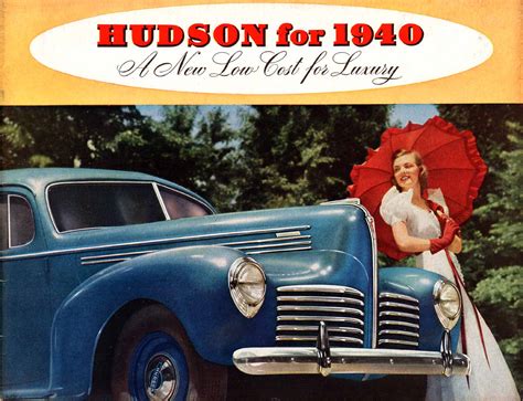 1940 Hudson Prestige Brochure