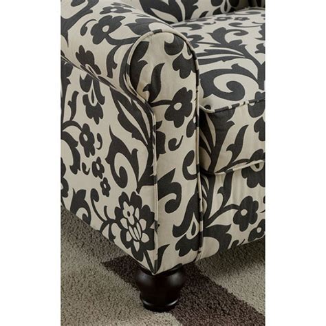 The most common floral accent chair material is cotton. Clea Floral Pattern Accent Chair - Shop for Affordable ...