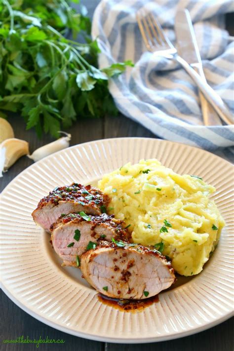 This Easy One Pan Sweet Ginger Glazed Pork Tenderloin Is Perfectly Tender And Juicy Cooked To