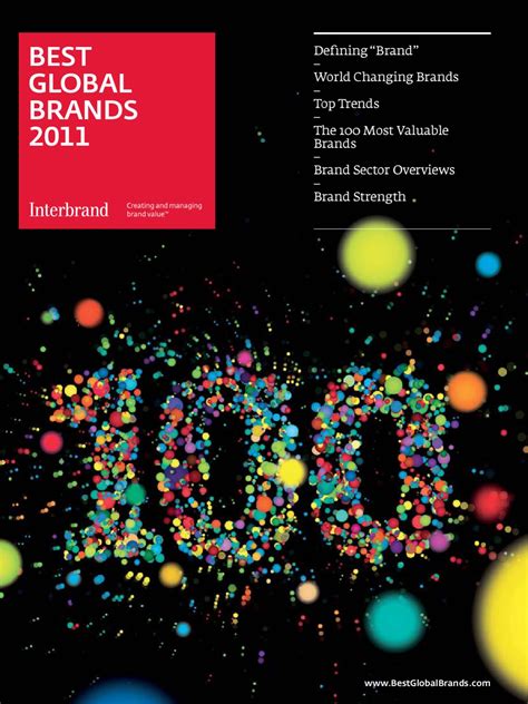 Best Global Brands 2011 By Interbrand Issuu