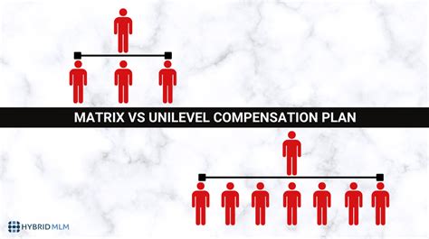 Matrix Vs Unilevel Compensation Plan By Hybrid Mlm Software Medium