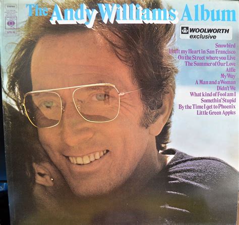 Andy Williams The Andy Williams Album Lp Buy From Vinylnet