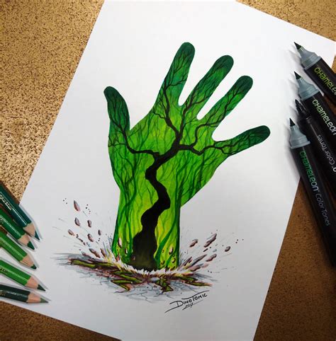 Mother Earth Drawing By Atomiccircus On Deviantart