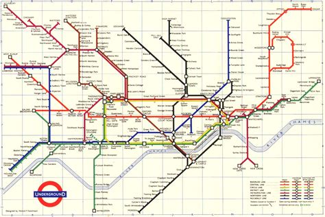 Old Tube Map