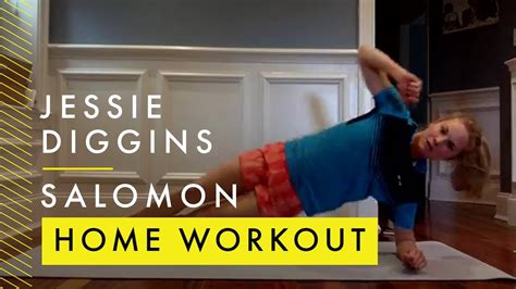 Jessie Diggins Salomon Home Workout Youtube