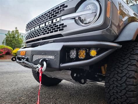 2021 Ford Bronco Winch Bumper Made In The Usa