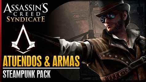 Assassins Creed Syndicate DLC Steampunk Pack Atuendo Armas
