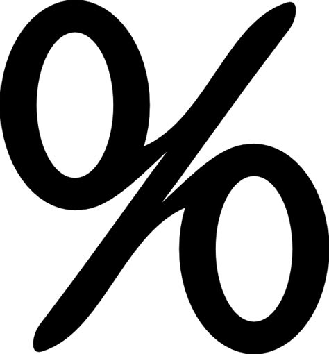 Percentage Sign Clip Art At Vector Clip Art Online Royalty