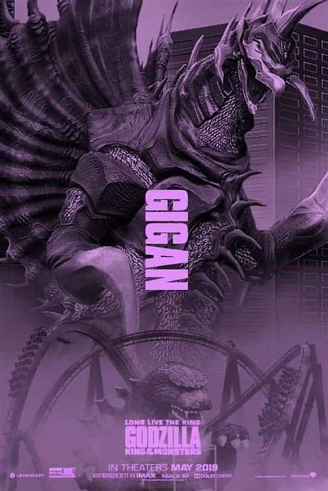 Gigan Fan Art Poster Godzilla Godzilla King Of The Monsters
