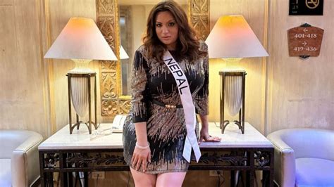 Jane Garrett La Señorita Nepal Que Se Robó Las Miradas En La Preliminar De Miss Universo 2023