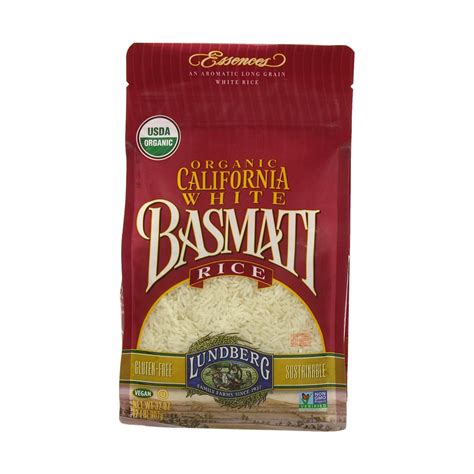 California white basmati has always been a family favorite for its versatility and pleasant aroma. Lundberg Organic California White Basmati Rice, 32 oz | V ...