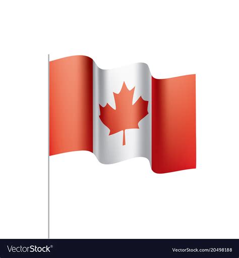Canada Flag Royalty Free Vector Image Vectorstock