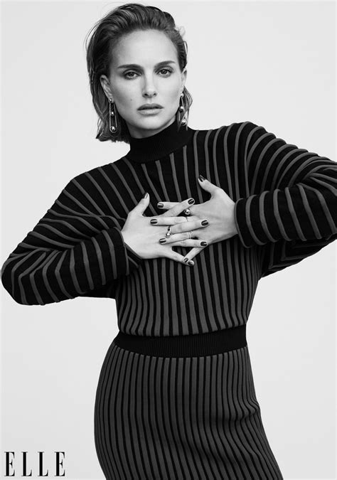 Natalie Portman In Elle Magazine Women In Hollywood Issue November