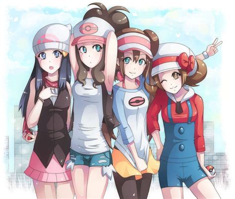 Cute Pokemon Girls Wallpapers Top Free Cute Pokemon Girls Backgrounds