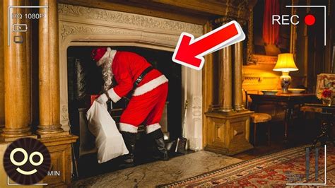 8 Santa Claus Captados En Cámara En La Vida Real Youtube