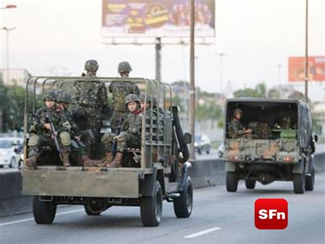 Forças Armadas Atuarão Na Segurança Pública Do Rj Até Dezembro Sf Notícias