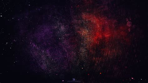 Galaxy Wallpaper Digital Art Artwork Abstract Red Purple Texture