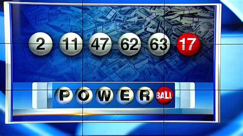 Select five numbers from 1 to 69 for the white balls; Powerball winning numbers drawing results in 1 winner for ...