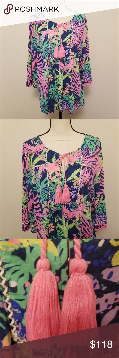 Lilly Pulitzer Tilda Tunic Top Clothes Design Tunic Tops Fashion Design