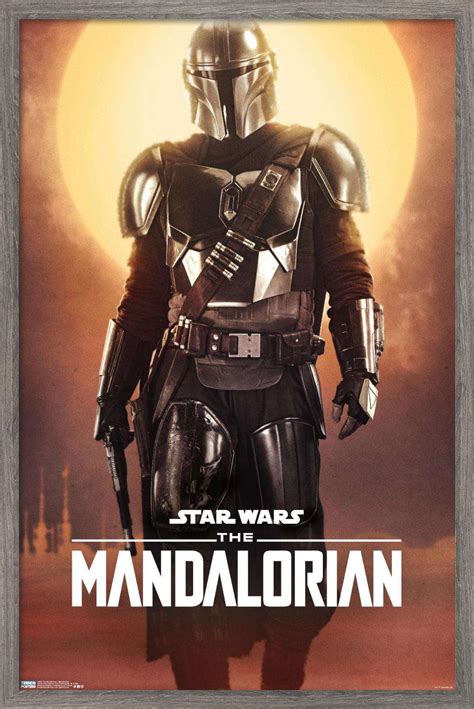 Star Wars The Mandalorian Mandalorian Wall Poster 22375 X 34