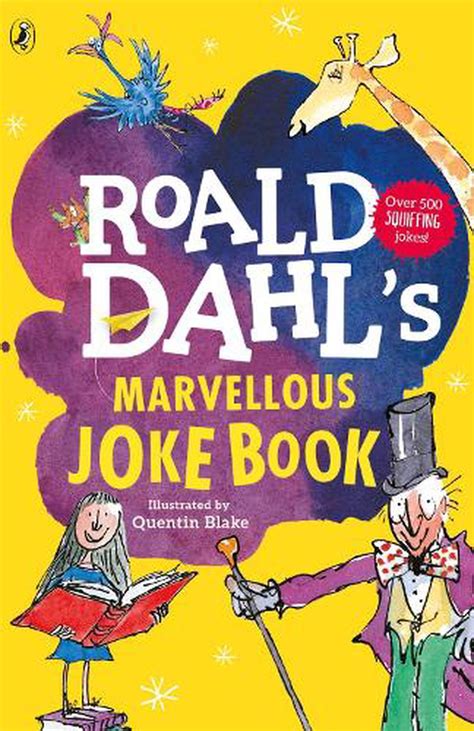 Roald Dahls Marvellous Joke Book By Roald Dahl Paperback