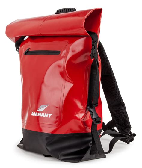 Adamant X Core Waterproof Dry Bag Backpack Red Adamant Gear