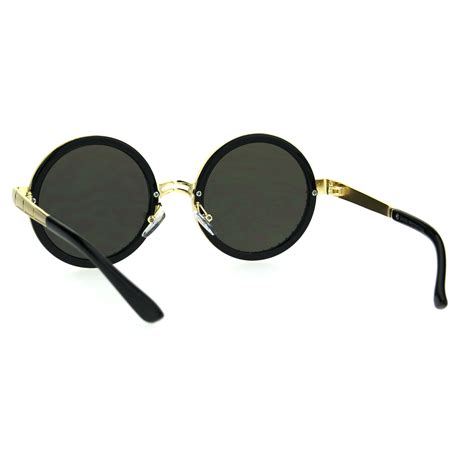 Steampunk Color Mirror Lens Round Circle Lens Victorian Sunglasses Ebay