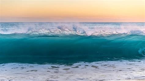 Nature Landscape Water Ocean Sea Beach Blue Waves Current