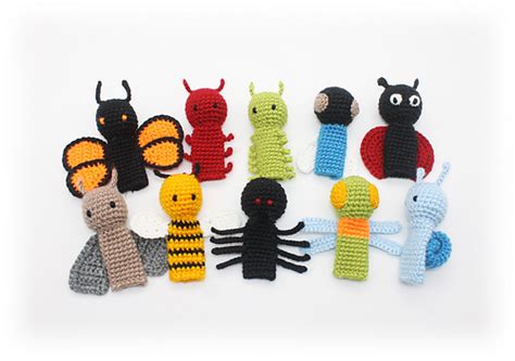 Ravelry Insect Finger Puppets Pattern By Kristine Kuluka