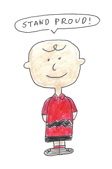 Charlie Brown Stands Proud By Dth1971 On Deviantart