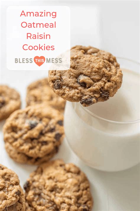 Chewy oatmeal raisin cookies!organic mom in the kitchen. These classic and Amazing Oatmeal Raisin Cookies feature ultra-plump raisins, two types of oats ...