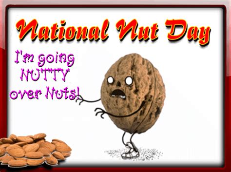 Going Nutty Over Nuts Free National Nut Day ECards Greeting Cards