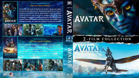 Avatar Double Feature Custom Blu Ray Cover And Labels Dvdcovercom