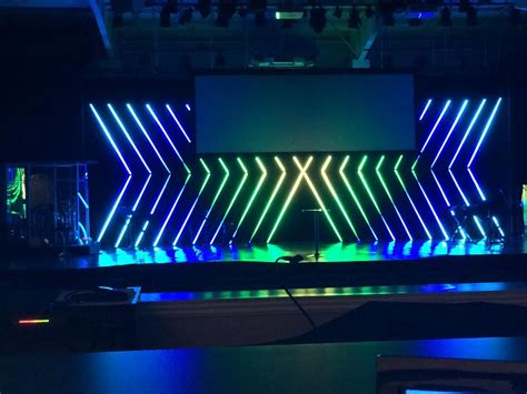 Pixeled Arrows Church Stage Design Ideas Church Stage Church Stage