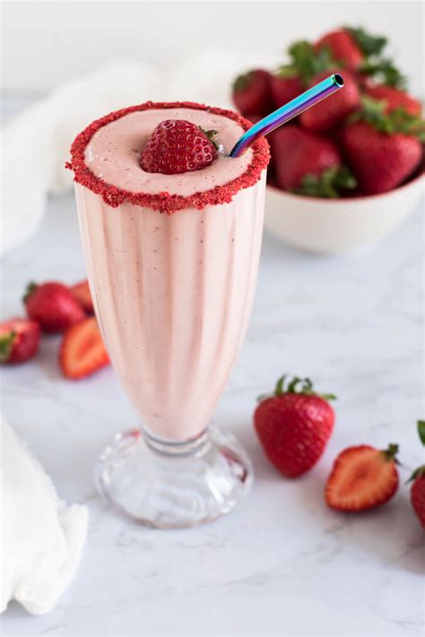 Strawberry Milkshake Strawberry Milkshake Recipes To Make At Home