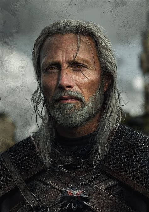 Mads Mikkelsen As Geralt By Imad Awan Rwitcher