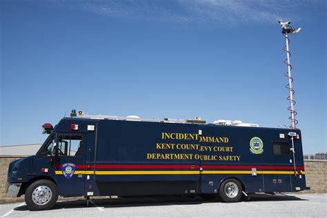 Mobile Incident Command Vehicle Visits Team Dover Dover Air Force