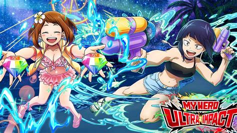 My Hero Academia Ultra Impact Ur Bathing Suit Ochako Uraraka Summons Finally The Hype Returns