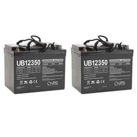 Upg Ub12350 12v 35ah Internal Thread Battery For Interstate Dcm0035 2