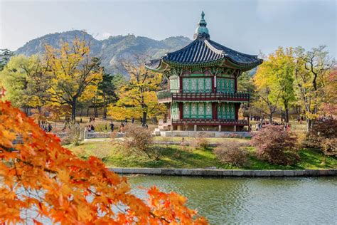 Bilder Gyeongbokgung Palast In Seoul Südkorea Franks Travelbox
