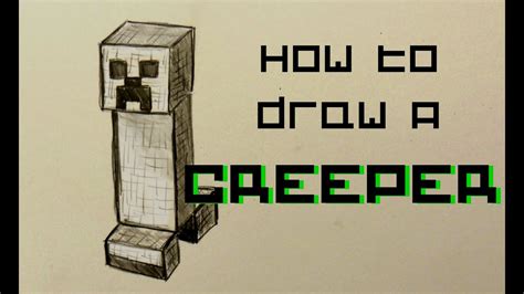 If you are a fan of this iconic sandbox, then prepare red, orange and black markers and a sheet of paper. Ep. 52 How to draw a Creeper from Minecraft - YouTube