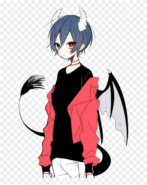 Download Anime Demonio Cute Anime Demon Boy Clipart Png Download Pikpng