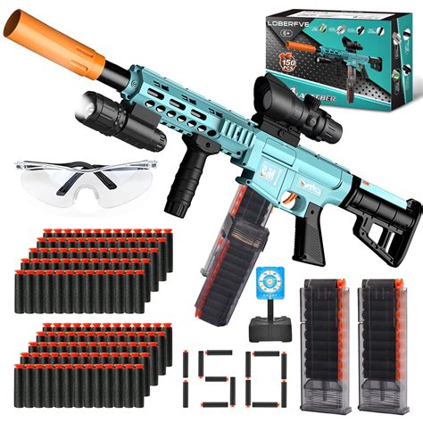 Automatic Toy Guns For Nerf Automatic Machine Gun With Bipod M Electric Toy Foam Blaster