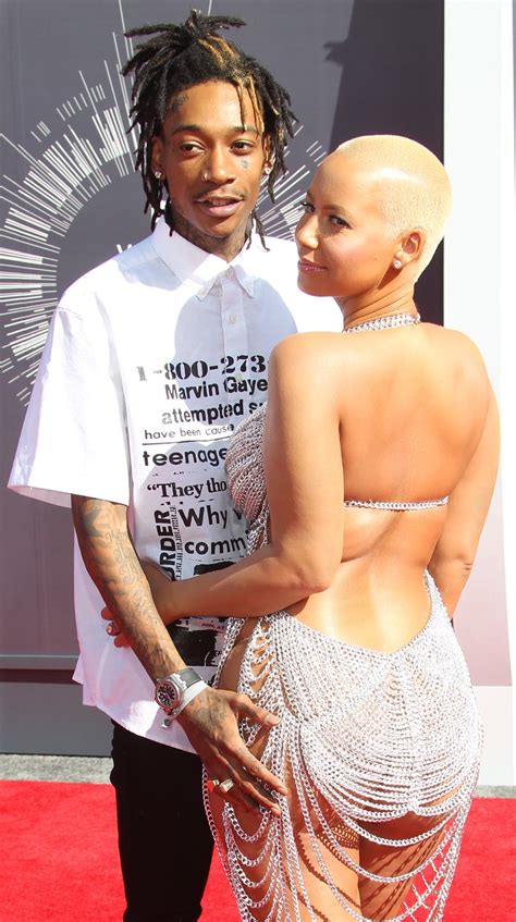 amber rose and wiz khalifa tweet adorable messages to each other will they reconcile