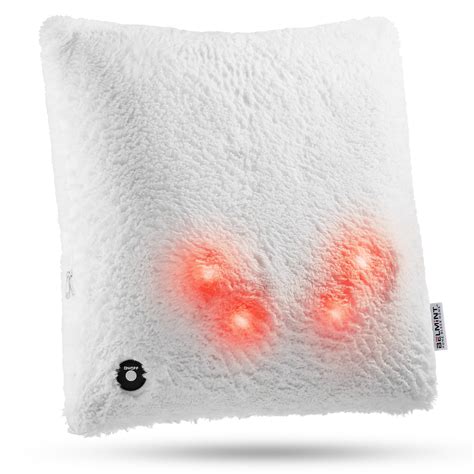 Belmint Memory Foam Massage Pillow Shiatsu Back Massager With Heat