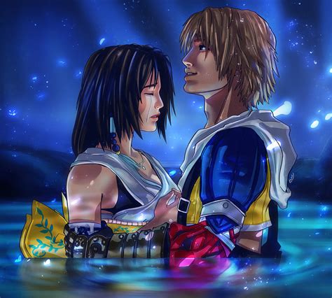 Yuna And Tidus Ffx Behance